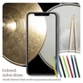 thumbnail image 3 of Greeniant Baquetas de de de nailon, 2 uds., mazos de percusión, baquetas para chico, instrumento Musical para principiantes, adultos y Accesorios para instrumentos musicales Amarillo Greeniant OD030684-01B, 3 of 6