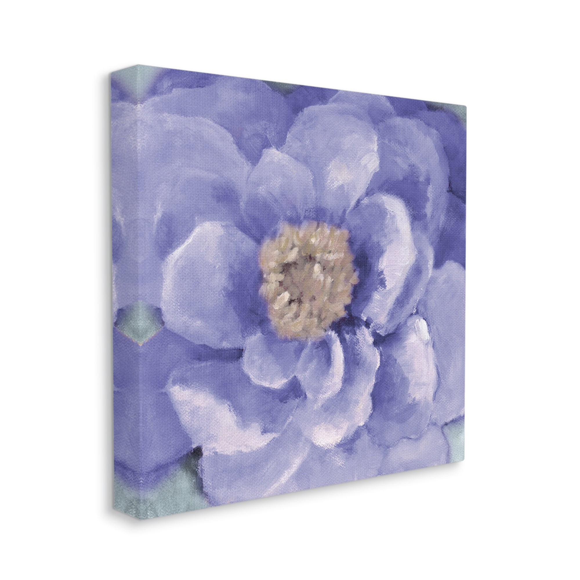 Stupell Industries Closeup Purple Anemone Flower Blossom Illustration , 30 x 30, Design by Lanie Loreth