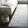 thumbnail image 2 of SAFAVIEH Lagoon Jarred Diamond Runner Rug, Grey/Blue, 2'2" x 8', 2 of 12