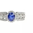thumbnail image 5 of EOEMY Natural Teardrop Crystal Zircon 925 Sterling Silver Rings Women Wedding Ring-9, 5 of 5