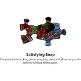 Puzzle Natalizio 500 Pezzi - Babbo Natale In Volo, Decorazione Festiva