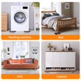 thumbnail image 4 of Furniture Lifter Movers Tool Set 360 Rotation Furniture Dolly Heavy Duty Furniture Movers with 5 Wheels Maximum Load 1200 Lbs for Moving Heavy Furniture Refrigerator Sofa (4 Pack), 4 of 5