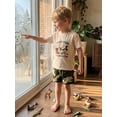 thumbnail image 3 of BemeyourBBs Toddler Baby Boy Duck Hunting Outfits Infant Baby Boy Summer Clothes So God Made A Southern Boy Animal Boots Print Short Sleeve T Shirt and Camouflage Shorts Set, 3 of 8