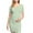Mint Green, variant on gakvbuo Maternity Dress For Photoshoot Womens Short Sleeve Breast-Feeding Maternity Nursing Dress Bodycon Pregnancy Scoop Neck Ruched Midi Fitted Dresses For Women 2391