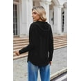 thumbnail image 4 of Zeagoo Hoodies for Women Fall Clothes 2025 Trendy Lightweight Long Sleeve Hooded Tops, 4 of 10