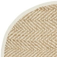 thumbnail image 6 of SAFAVIEH Natural Fiber Houston Braided Jute Area Rug, Ivory/Natural, 4' x 4' Round, 6 of 7