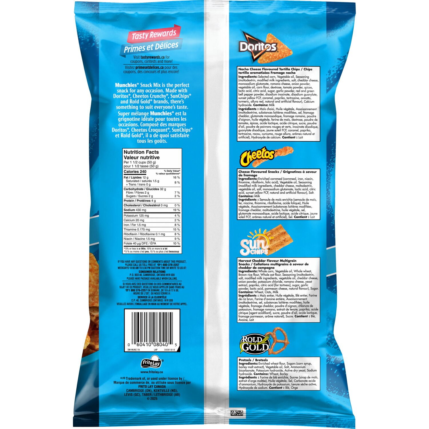 Munchies Super mélange Original, format écono 450 g.