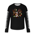 thumbnail image 2 of Mens Funny Christmas Shirt Novelty Football Gameday Graphic Thanksgiving Long Sleeve T-Shirt for Men, 2 of 4