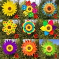 thumbnail image 5 of 1pcs Sunflower Lawn Pinwheels Wind Spinners Large Windmill Pinwheel for Garden,Yard, Party Outdoor Decor (Sunflower Pinwheels), 5 of 6