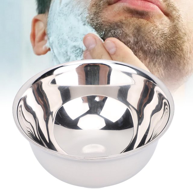 Bol de Rasage, Bol de Tasse de Rasage Multifonction Grand Ouverture pour Hommes