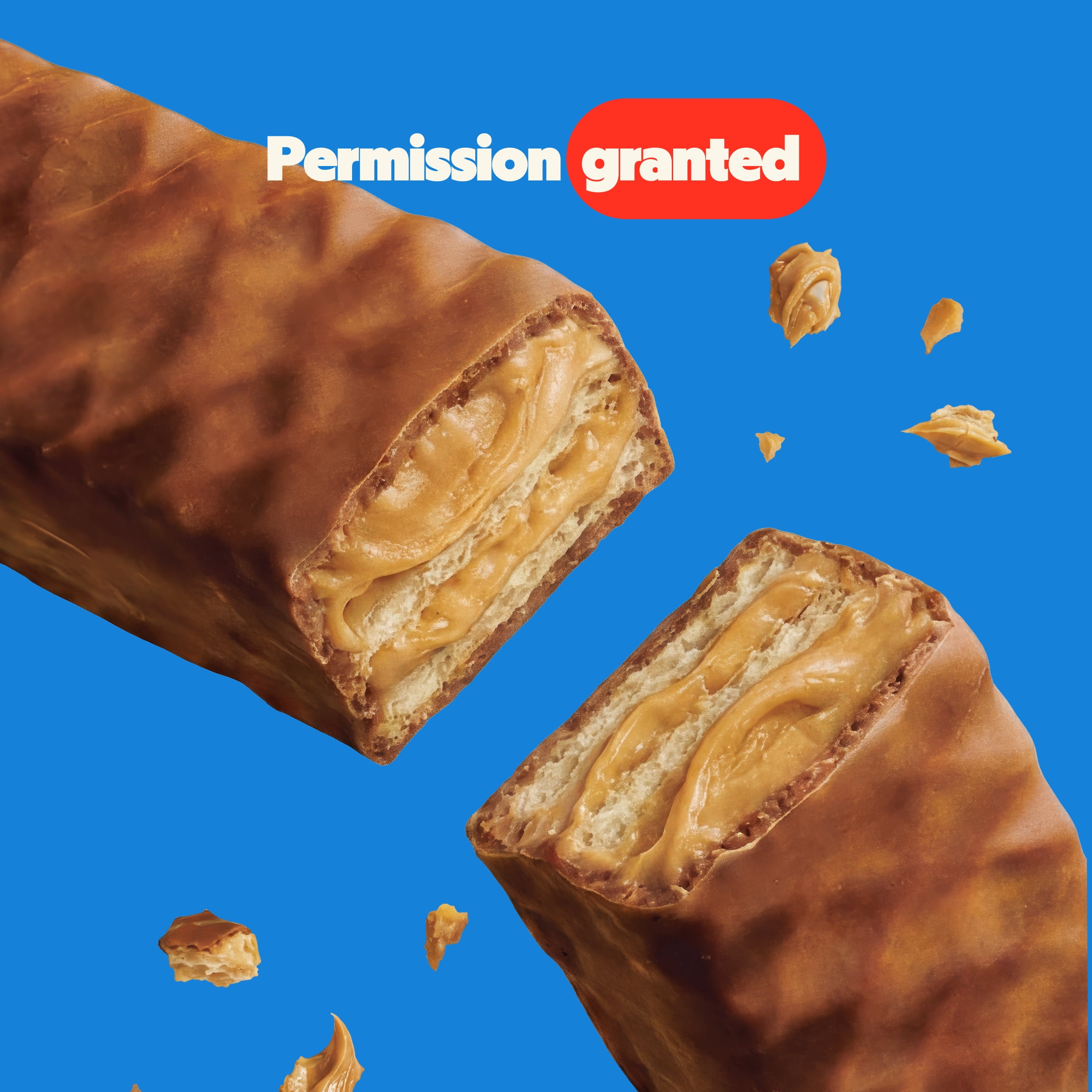 HallPass Peanut Crème Crispy Wafers Pack, 1.5 oz – Sweet and Salty Chocolatey Peanut Wafers, 70 Calories and 1g Sugar per Serving