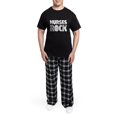 thumbnail image 5 of CafePress - Nurses Rock Men's Dark Pajamas - Men's Dark Loose Fit Cotton Pajama Set, 5 of 7