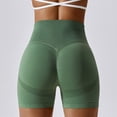thumbnail image 4 of Afdoent Womens Leggings Ladies Fitness Yoga Shorts High Waist Soft Spandex Riding Shorts Ladies Dance Volleyball Lift Shorts Leggings For Women Running Exercise, 4 of 8