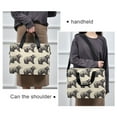 thumbnail image 6 of Laptop Bag Laptop Briefcase 15.7 x 3 x 11.8 Inches Laptop Bag Briefcases Laptop Storage Travel Laptop Bag Work Laptop Bag Gray Bear Seamless, 6 of 8