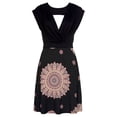 thumbnail image 4 of LASCANA Women's Wrap Look Boho Dress Screen Print, 4 of 5