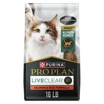 Purina Pro Plan LiveClear Cat Allergen Reducing Adult Dry Cat Food With Salmon and Rice