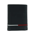 thumbnail image 2 of Cartera Tommy Hilfiger Leif de piel triple con RFID negra para hombre, 2 of 4