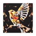 thumbnail image 4 of "Finch in Flight Vibrance" - Canvas, 4 of 25