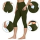 thumbnail image 2 of TaTaai Women's High Waisted Yoga Capris with Pockets Butt Lifting Solid 7/8 Length Leggings Athletic Workout Gym Fitness Non-See-Through Gift, 2 of 8