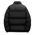 thumbnail image 6 of Feancey Heated Jacket for Men Cute Heart Paw Print Puffer Jackets 6 Zones Electric Heating Winter Coats Full Zip Stand Collar Down Coat Outerwear Black XL, 6 of 7