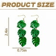 thumbnail image 2 of DESIGNICE 3Pcs Summer Earrings,Tropical Plant Elements Summer Jewelry,Acrylic Material Cute Earrings for Women,Statement Earrings for Women for Outdoor Travel、Vacation,Style2, 2 of 7
