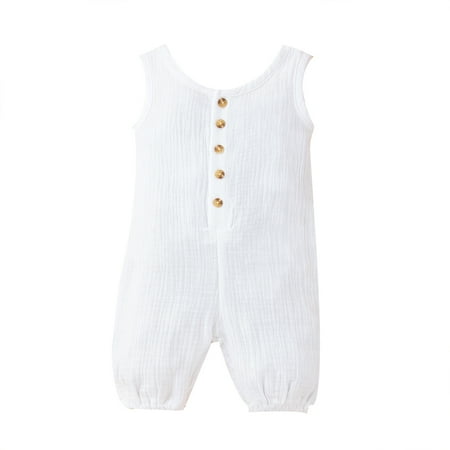 

YOYOXIU Baby Romper Novel Fabric Comfortable Infant One-Pieces Clothes 0-18 Months