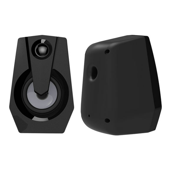 SMALODY VXSM9015 Multimedia Bass Stereo Speaker Audio Player LED Colorful Light Double Speaker Mini Sound Blaster Audio TV Computer Speaker