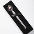 thumbnail image 4 of Dinosaur Book Accessories: Vintage Silver Lace-Edged Bookmark - Ideal Gift for Readers and Book Lovers, 4 of 5
