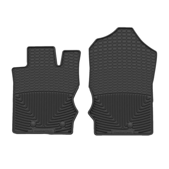 WeatherTech All-Weather Floor Mats compatible with Ford Bronco, Bronco Raptor - 1st Row (Driver & Passenger), Black
