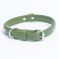 thumbnail image 3 of ROTTERDAM BONES Leather Dog Collar Single- Row Bones, 3 of 3