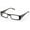 Black, variant on Newbee Fashion- Casual Nerd Thick Clear Frames Fashion Glasses for Women