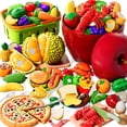 thumbnail image 1 of Set Play Food NIPLOOW para niños, juguetes de aprendizaje para niños pequeños, 1 of 7