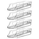 thumbnail image 2 of Utensilios de cocina, 4 cajas para guardar huevos, refrigerador con puerta lateral, dispensador de huevos, ahorra espacio, organizador y dispensador de huevos rodante para el refrigerador., 2 of 9