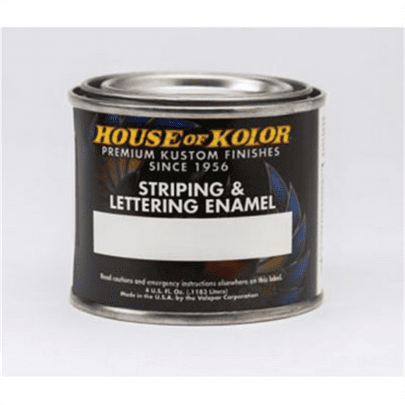 House Of Kolor Kosmic Kolor U04-B06 Striping and Lettering Enamel, 4 oz Can, Orange