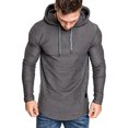 thumbnail image 4 of Sonducket Sudadera con capucha de algodón para hombre Sudadera con capucha absorbente de sudor Sudadera con capucha de algodón Sudadera con capucha de Sudaderas y sudaderas con capucha gris Sonducket AP000756-03, 4 of 6