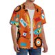thumbnail image 2 of Fotbe Monster Truck Camisa Estampada de Manga Corta para Hombre, Casual de Verano, Estilo Playero, Sin Arrugas-Medium, 2 of 5