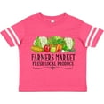 thumbnail image 3 of Inktastic Farmers Market Fresh Local Produce Boys or Girls Toddler T-Shirt, 3 of 5