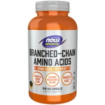 NOW Sports Nutrition, Branched Chain Amino Acids, With Leucine, Isoleucine and Valine, 240 Veg Capsules