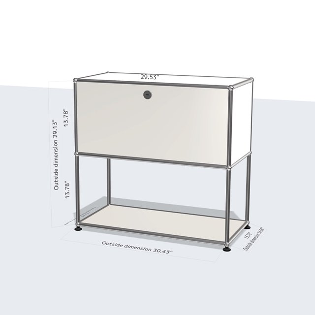 Gabinete de almacenamiento, armario, gabinete Haller, módulo de estante de almacenamiento, muebles modulares de bricolaje, tablero de metal de acero inoxidable
