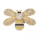 thumbnail image 1 of 3x Broche De De Miel Broche De Aleación Con Decoración De Diamantes De Imitación Para Traje De Fiesta Cumpleaños, 1 of 8