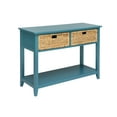 thumbnail image 5 of ACME Flavius Console Table in Teal, 5 of 5