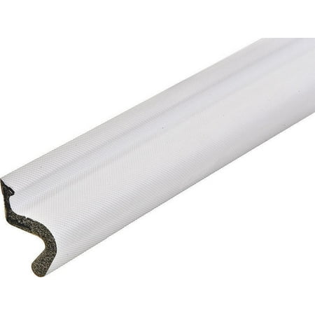 Frost King DS7W/25 Kerf Door Seal, 84 in L x 1 in W, Thermoset, White