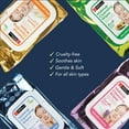thumbnail image 2 of Original Derma Beauty 2 Pack Face Wipes Makeup Remover Face Wipes for Women Eye Makeup Remover Wipes Face Cleansing Wipes (Ultra Soft & Hydrating - Hyaluronic), 2 of 6