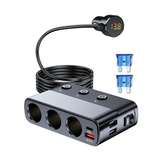 best cigarette lighter aux adapter Input Car Bluetooth AGPtEK Car Bluetooth Music Transmitter, AUX Stereo Audio Receiver Car Lighter Aux Adapter |