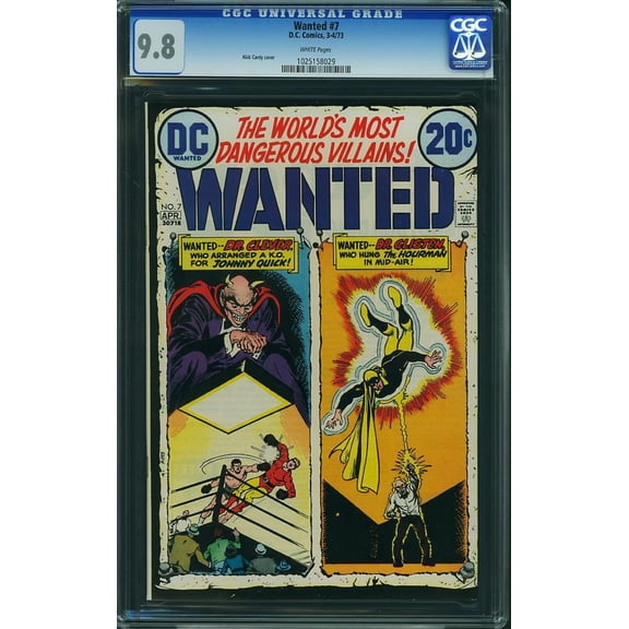 Wanted #7 - CGC 9.8 Comic Book