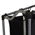 thumbnail image 4 of Household Essentials Triple Laundry Sorter with Wheels, Tapered Metal Frame, Removable Polyester Bags, Ventilated, Smooth Rolling Casters, Great for Sorting Laundry, 4 of 9