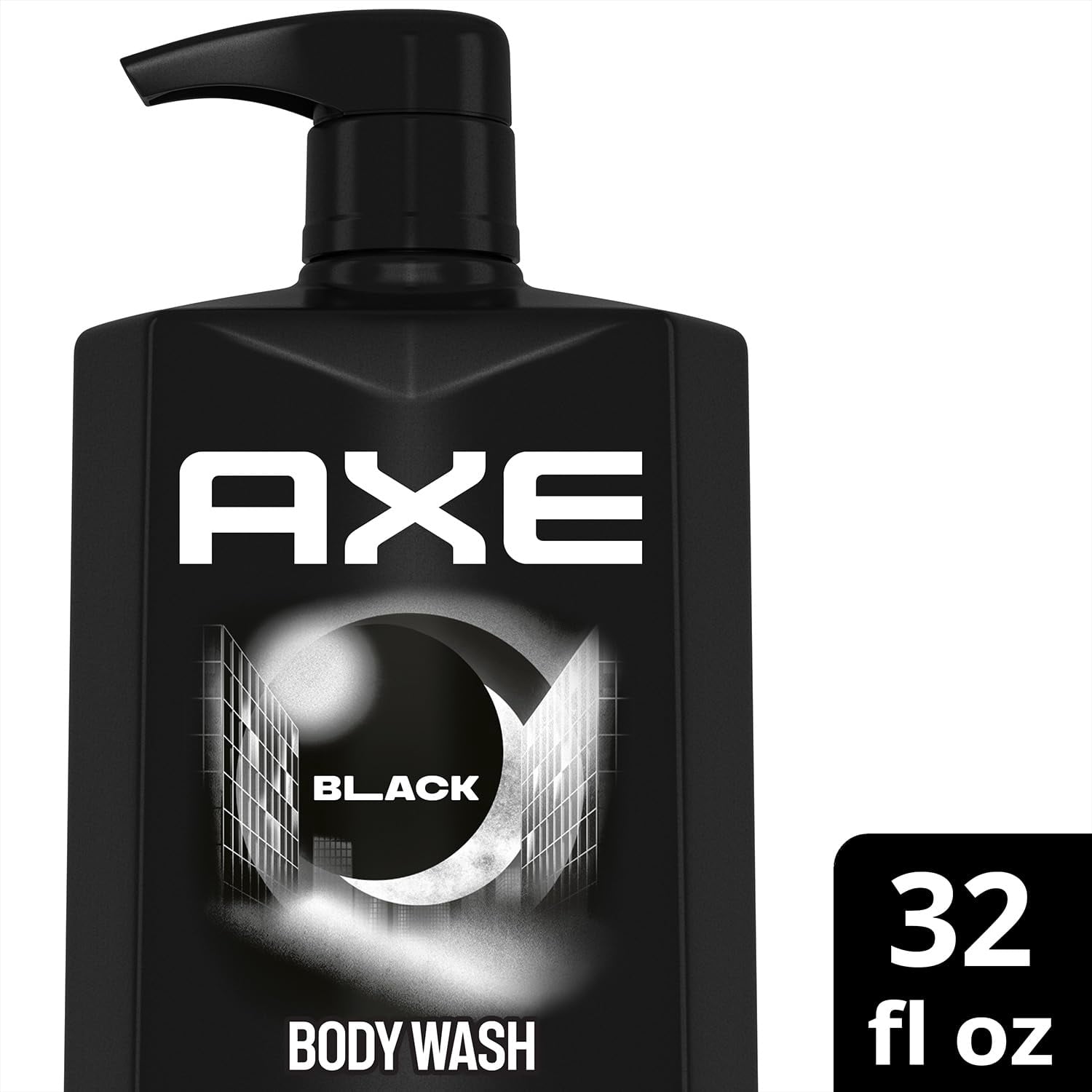 AXE Men's Body Wash, Black, 3-Pack – 3-in-1 Body, Face & Hair Wash