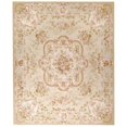 thumbnail image 1 of Due Process Stable Trading Aubusson Laval Gold & Ivory Area Rug, 4 x 6 ft., 1 of 1
