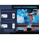 thumbnail image 3 of Miniproyector KEJOG Native 1080P 4K compatible con Bluetooth 5.2, 3 of 7