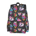 thumbnail image 2 of Disketp Rainbow Unicorn And Cat Icecream Mochila Escolar de Gran Capacidad y Peso Ligero, Mochila de Viaje Ideal para Escuela, Trabajo y Uso Diario, Cómoda y con Estilo, 2 of 8